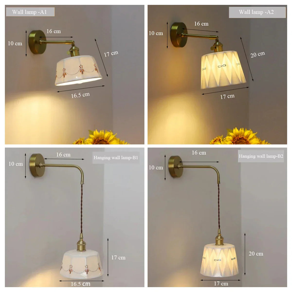 ZenGlow Lamp - Retro Japanese Wall Lamp with Switch