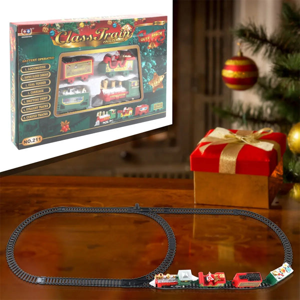 Kerst FeteLocomotive - Fängslande Jultågsset för Granen