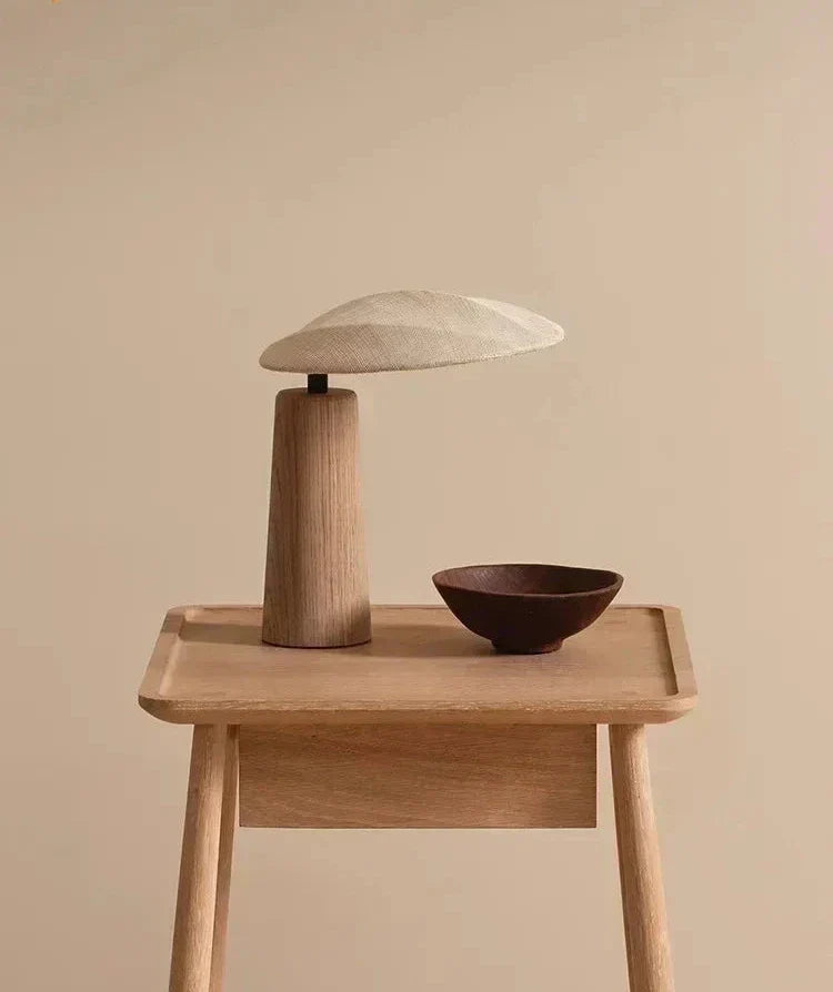 ZenGlow - Retro Wooden Lamp for Calm Lighting