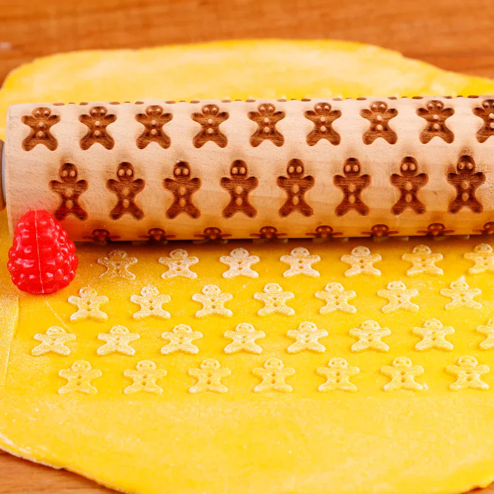 RoulNoel - Festive Dough Wheel for Christmas Baking