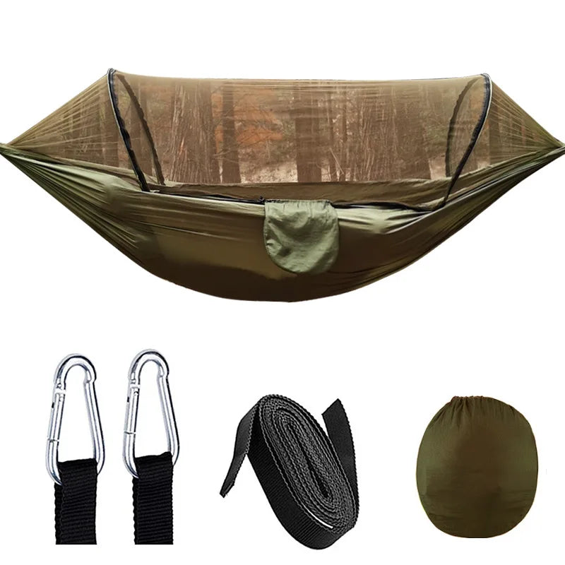 HangMatPro – Hammock with Mosquito Net and Anti-Rollover