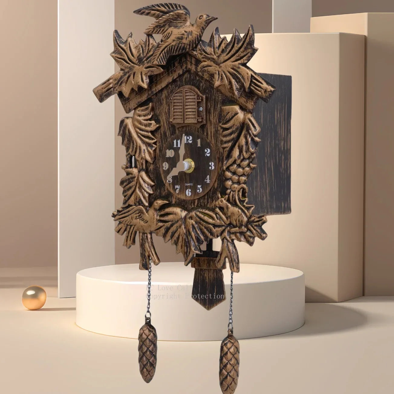 Cuckoo Clock - Timeless Alarm Clock with Bird Sounds