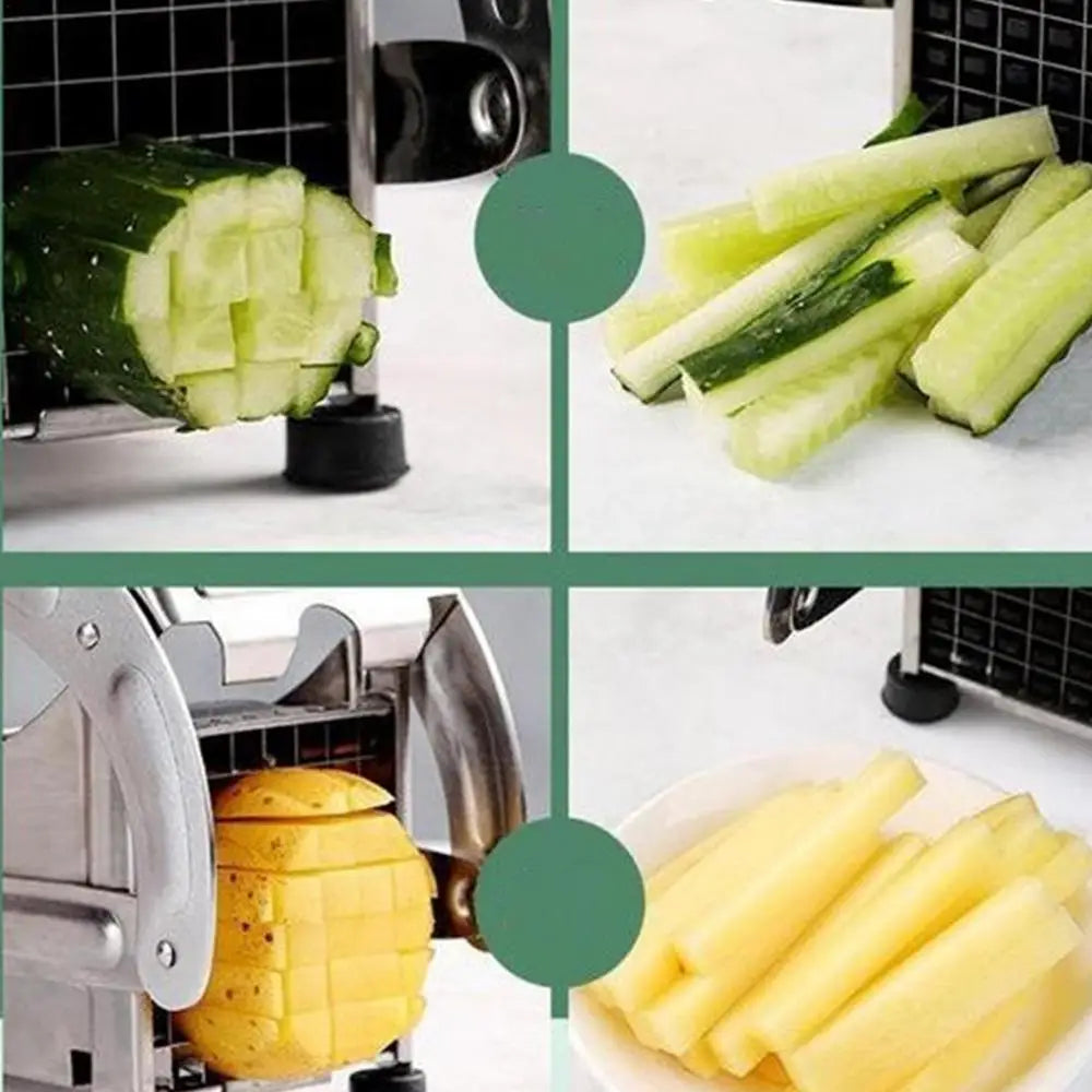 Fritzo Vegetable Cutter - The Stylish Stainless Steel Cutter for Perfect Vegetables