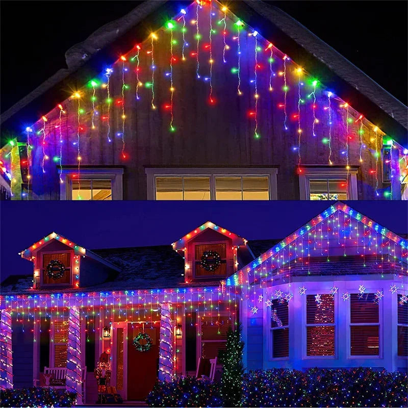 Stylish Starlights - Hanging LED Lights for Magical Outdoor Parties
