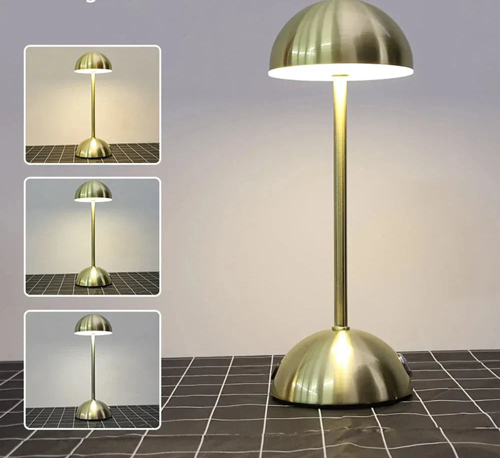 SfeerLjus - Elegant LED-lampa med Trådlös Laddning