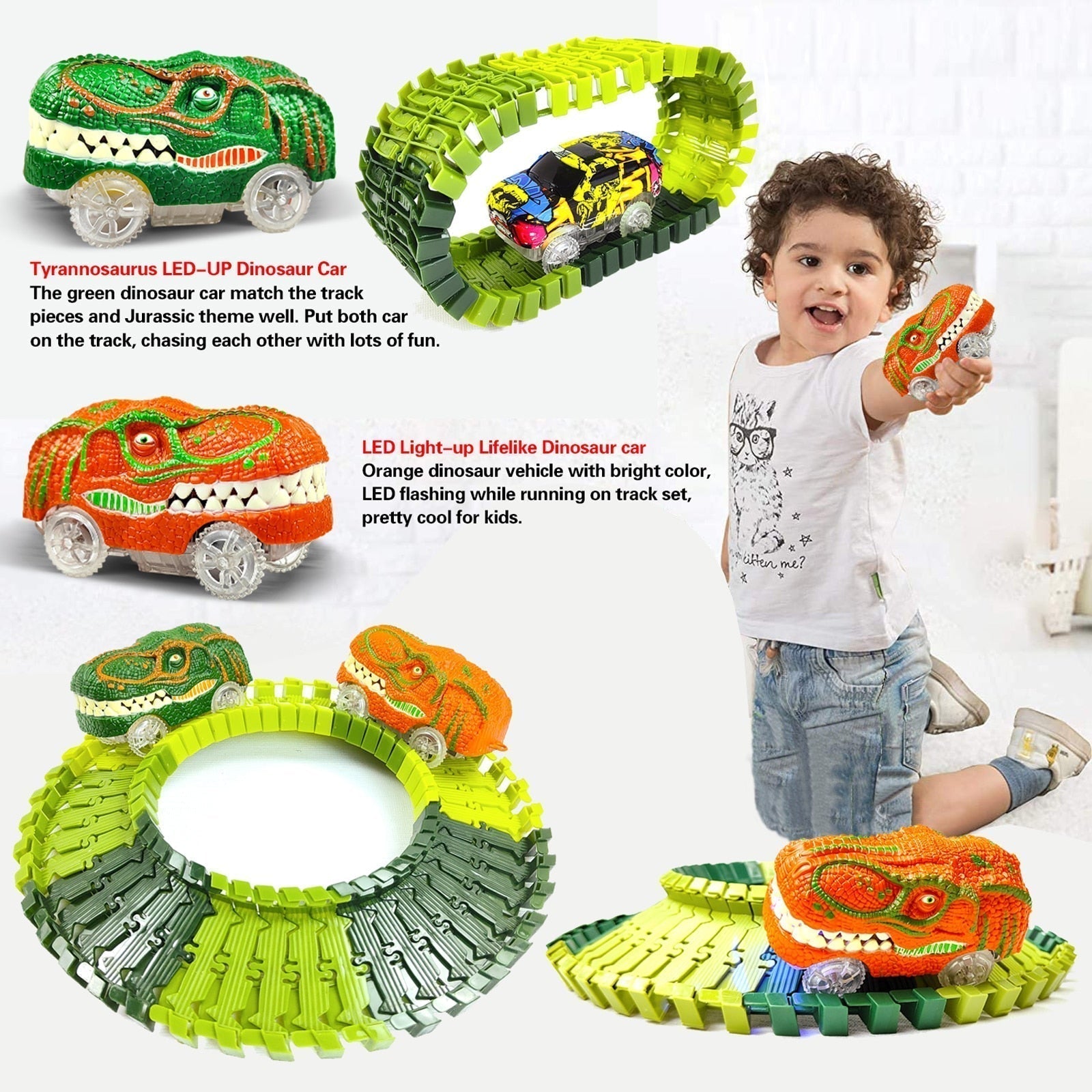 DinoExpress Train Set – Adventurous Playset for Kids