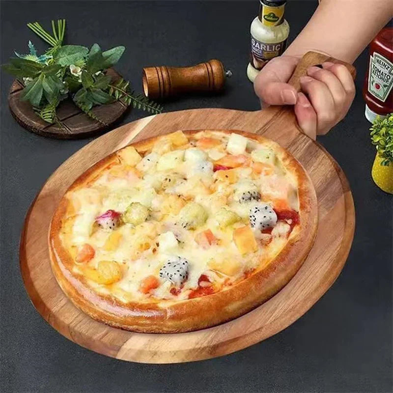 WoodStyle Acacia – Wooden Pizza and Serving Board