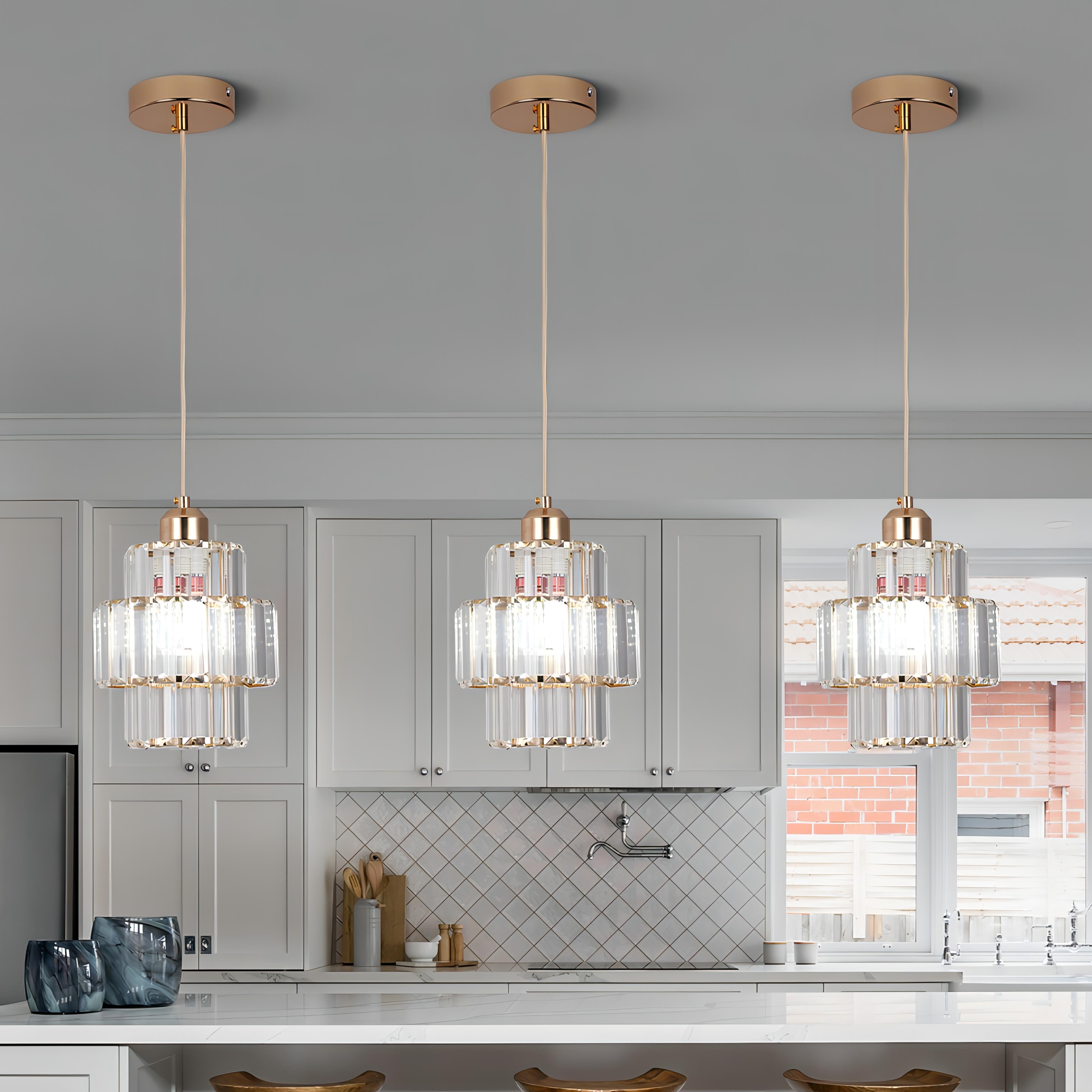 Fernando - Luxurious Crystal Ceiling Lamp for Elegant Spaces