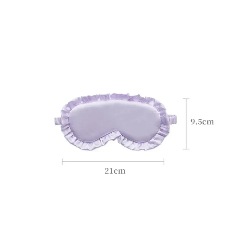 Volant Masks - Luxurious Silky Sleep Coverlet with Ruffles