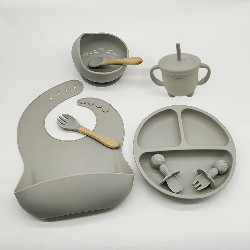 TinyBites – Stylish Silicone Teething Set for Babies