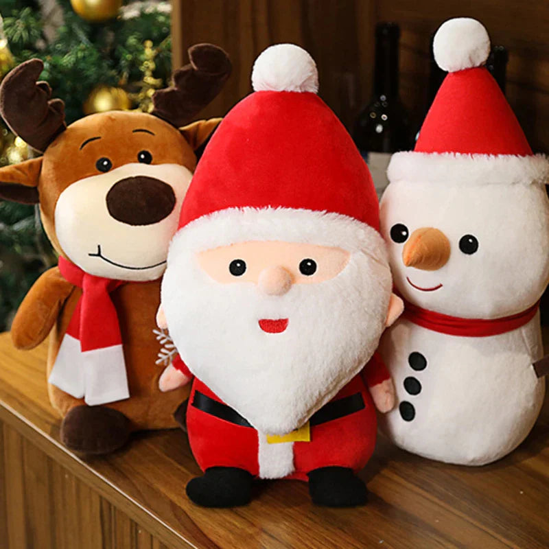 Cozy Christmas Plushies - Captivating Animal Plushies for Christmas