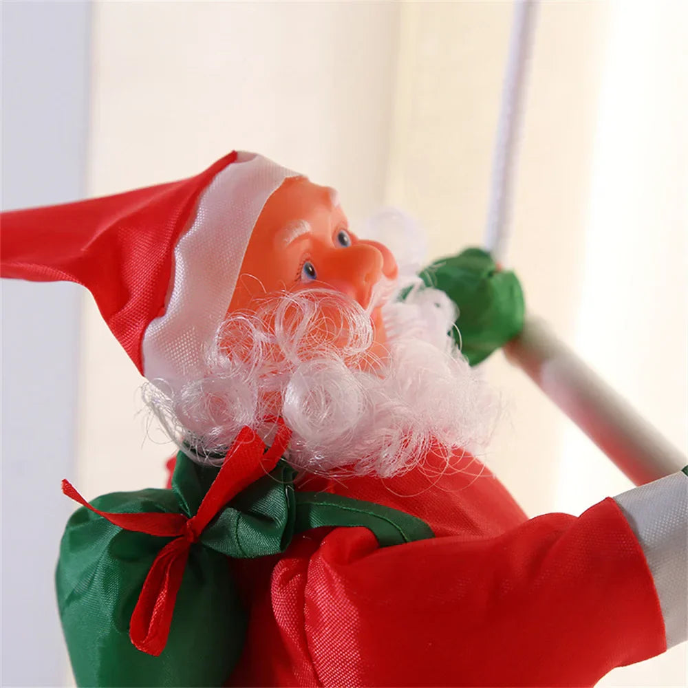 Climbing Santa Claus - Christmas decoration for the holidays