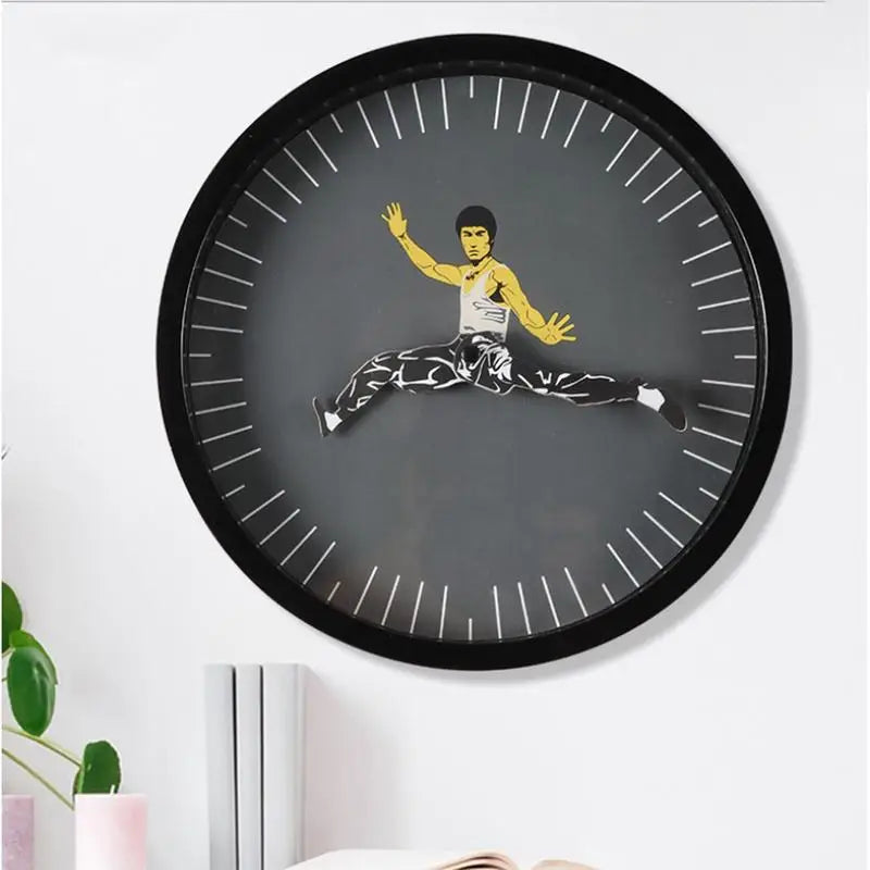 KungFuTime Clock - Authentic Chinese Wall Hanging Clock Decoration