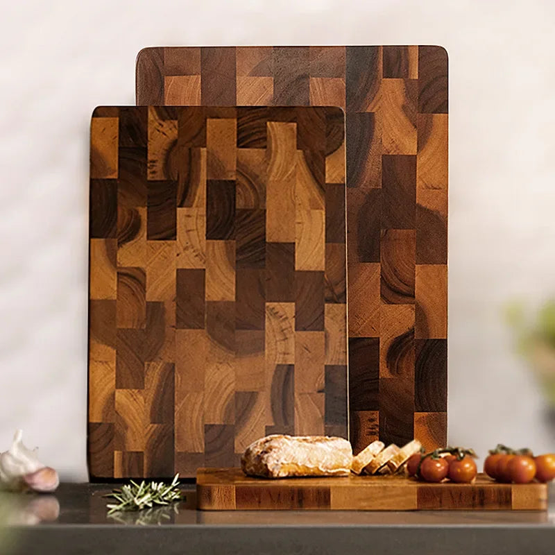 TimberFlow – Luxe Double-Sided Wooden Cutting Board
