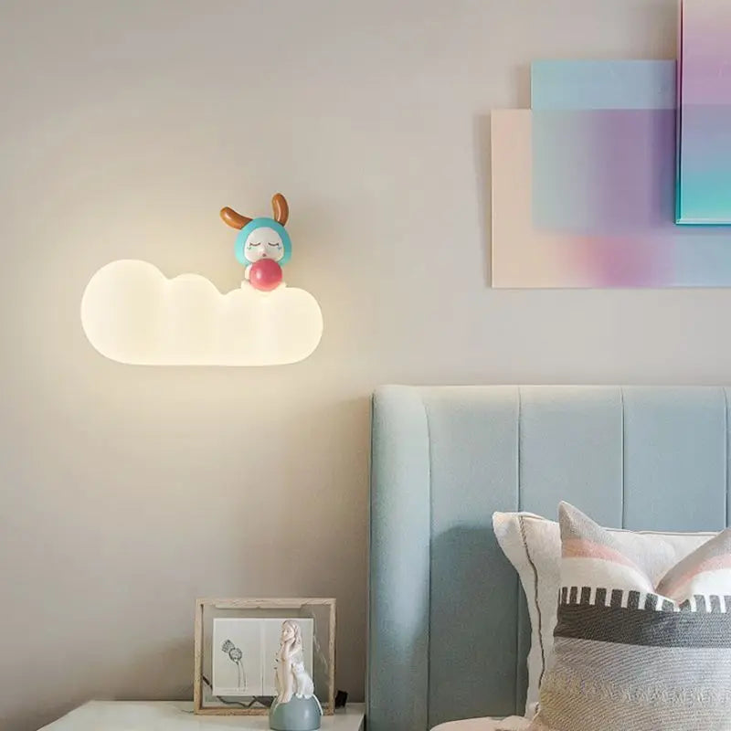 KidsDream Lampa - Lekfull LED Vägglampa för Barnrum