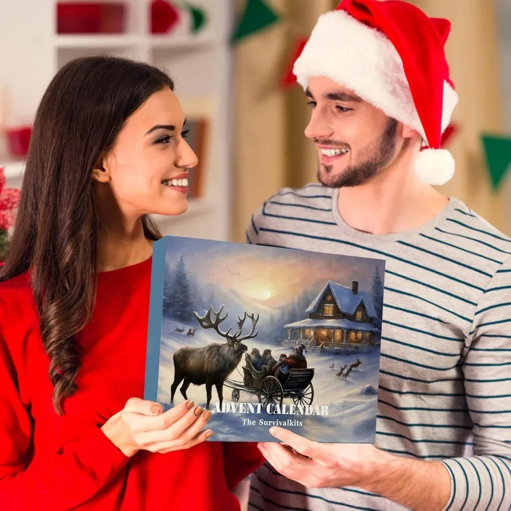 SurvivalPro Advent Calendar 2025 - Essential Outdoor Equipment for Adventurers