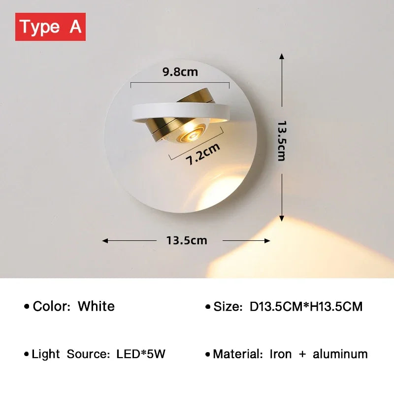 BrightTurn – Adjustable LED Wall Lamp for Every Room
