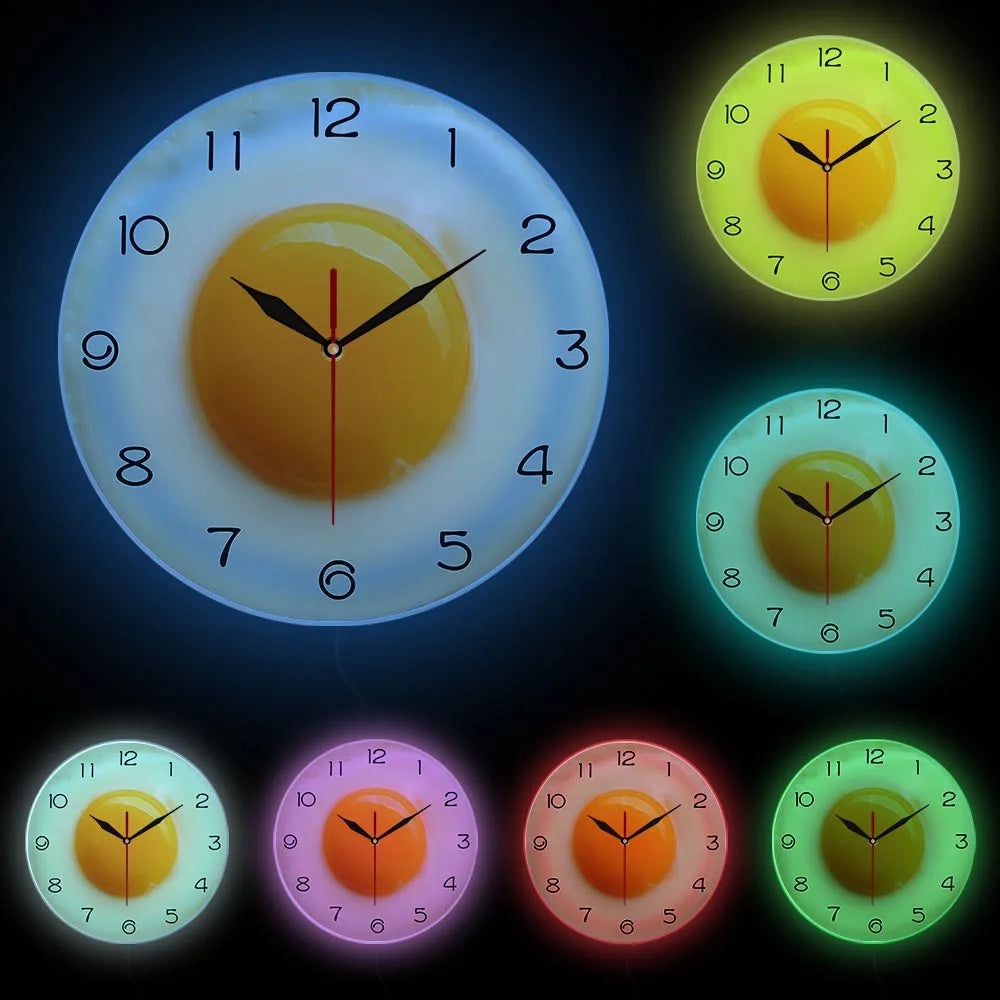 SunnySide Clock - Unique 3D Kitchen Wall Clock