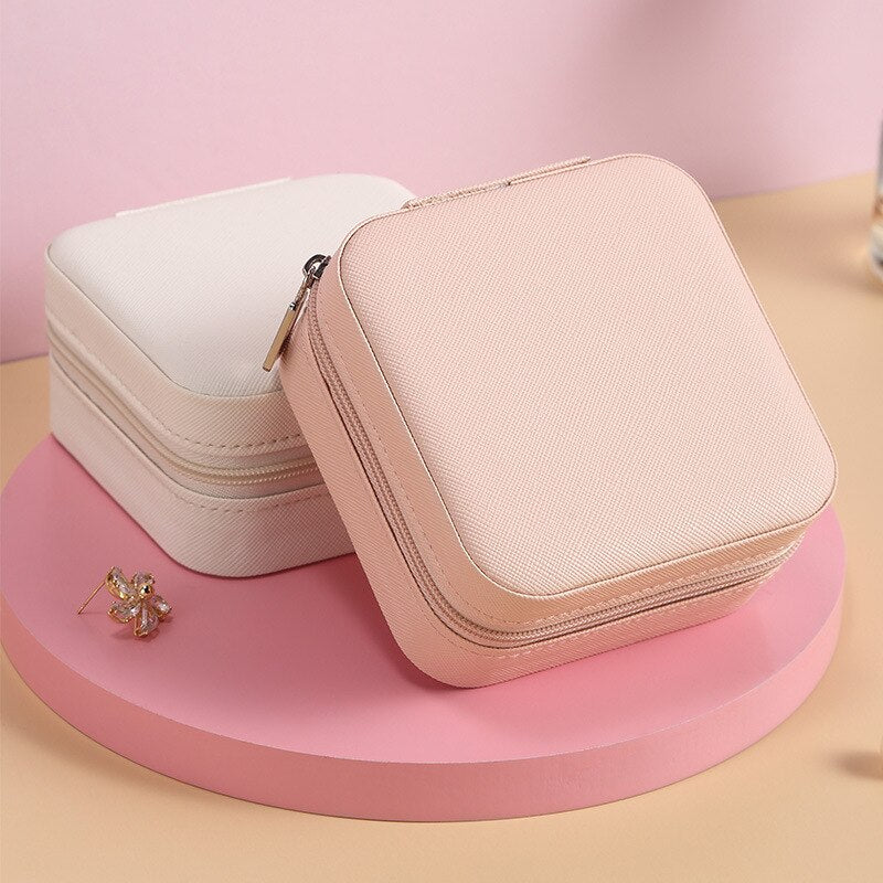 JewelryVault - Luxury Portable Jewelry Box Organizer