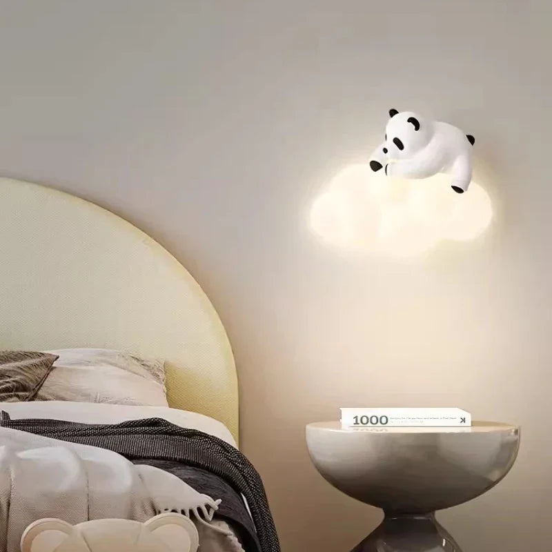 PandaGlow Lamp - Lovely LED Wall Light for Children