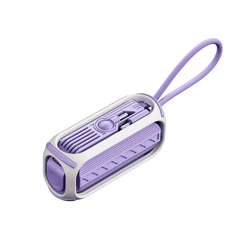 CompactCharge – Stylish Portable Power Bank for Travel