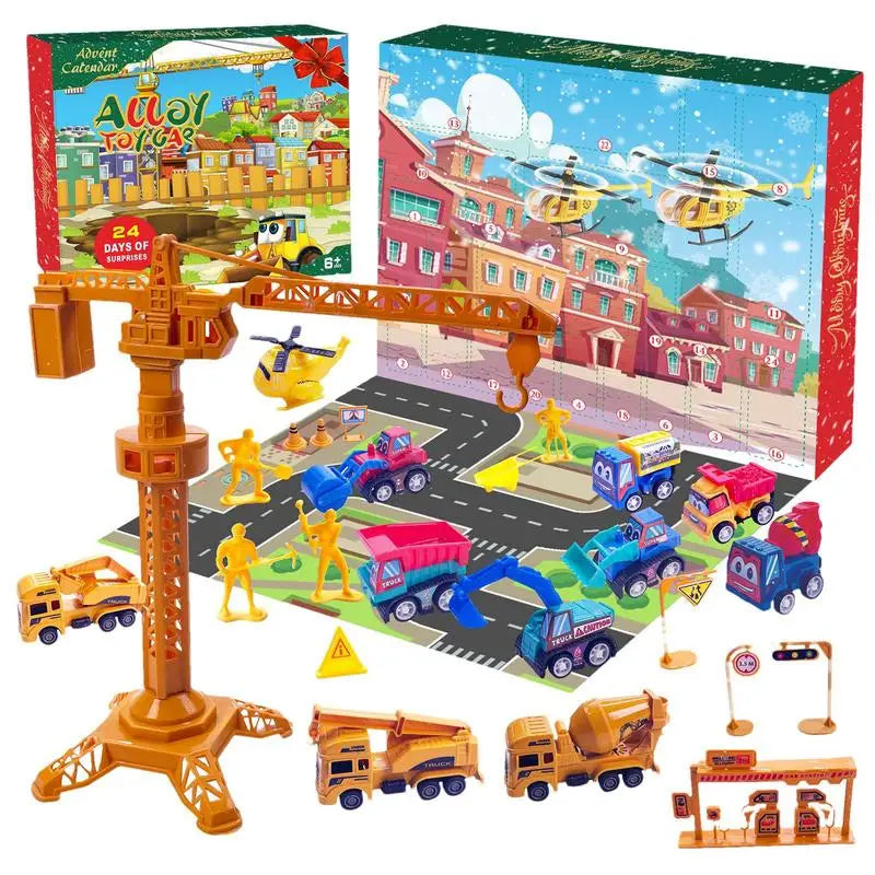 SpeedJoy Calendar - Christmas Adventure with Cars &amp; Trucks