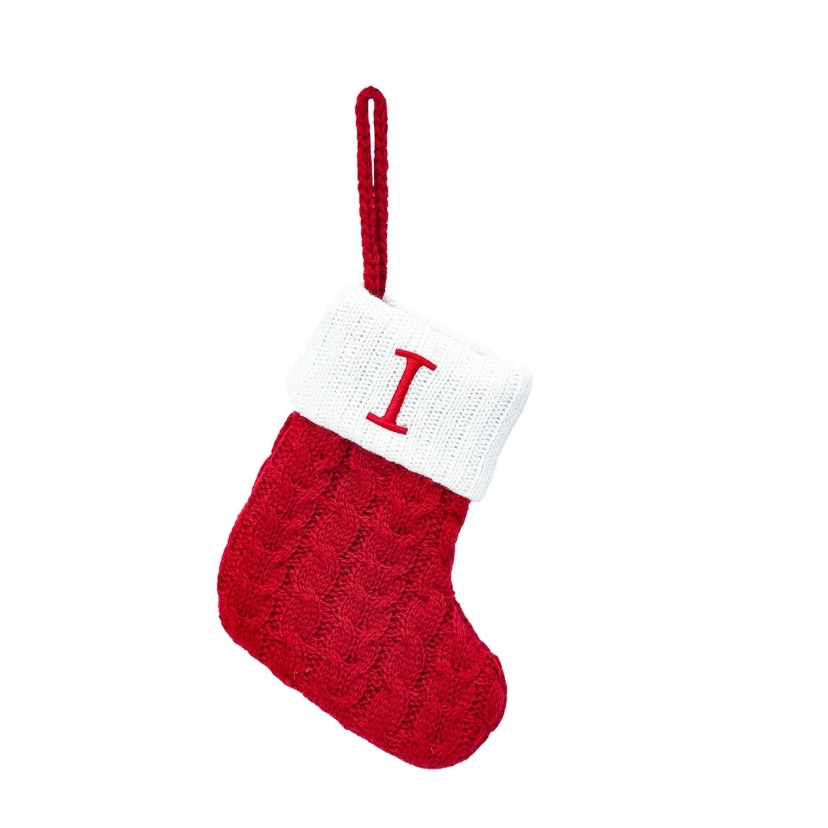 Snowflake Christmas Stockings - Festive Knitted Christmas Decorations