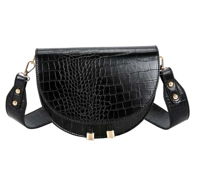 Chelsey Crossbody Bag – Large Crocodile Pattern Bag