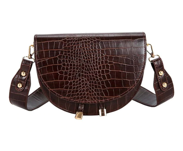 Chelsey Crossbody Bag – Large Crocodile Pattern Bag