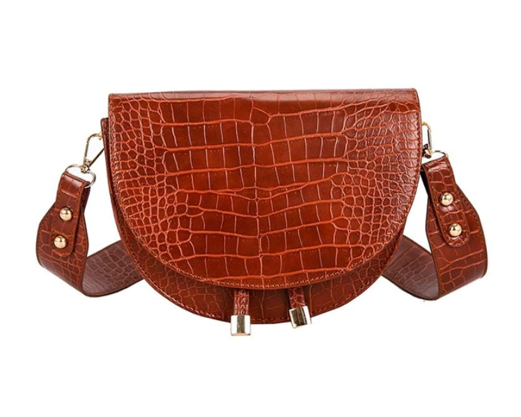 Chelsey Crossbody Bag – Large Crocodile Pattern Bag