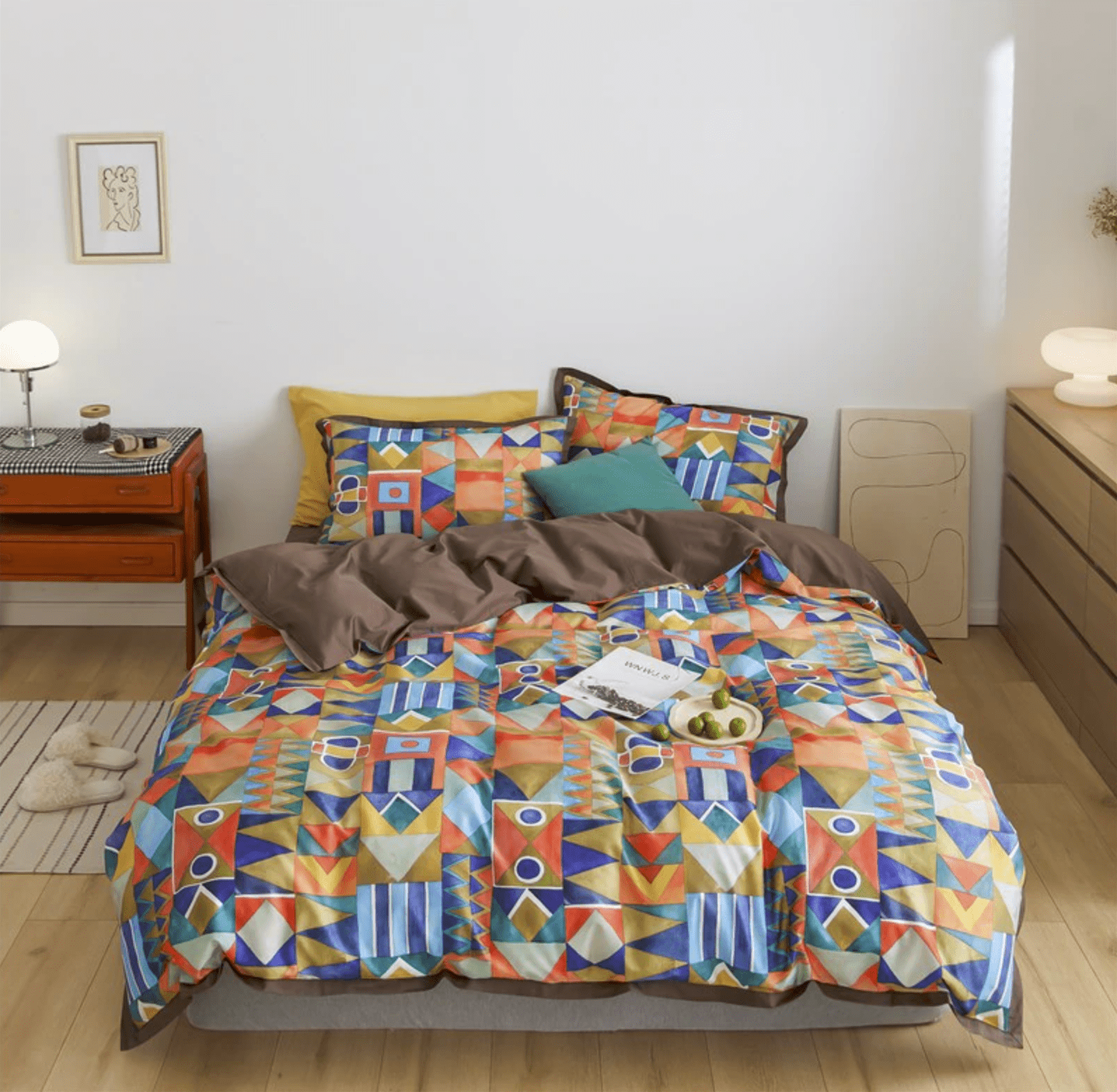Shapes and Colors – Luxe Egyptian Cotton Bedding Set