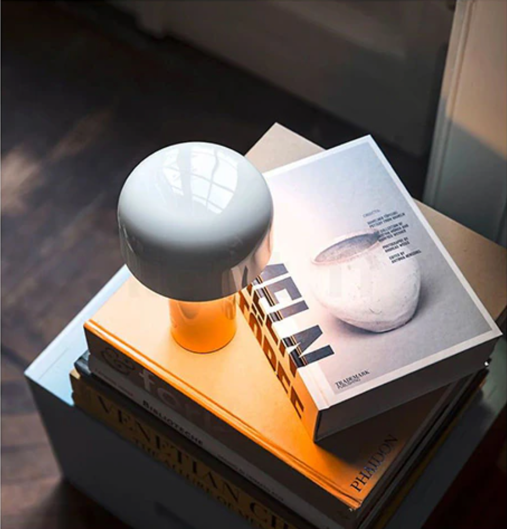 Italian Mushroom Wireless Table Lamp - Elegant Table Lamp for a Magical Atmosphere
