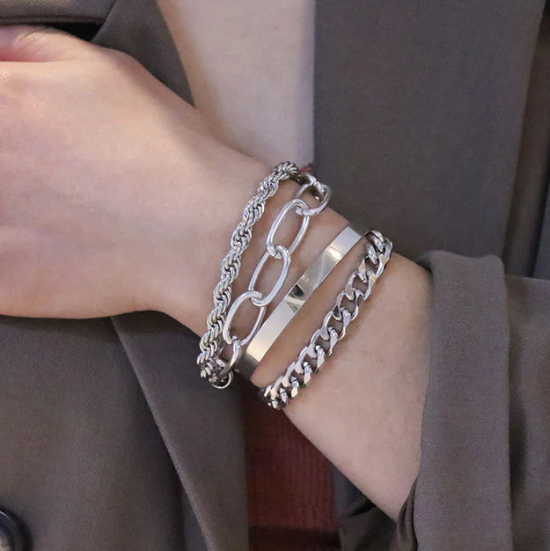 Captivating Arm Candy | Amazing 4 Piece Bracelet Set