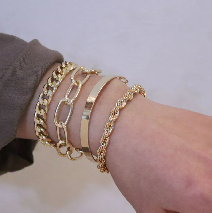 Captivating Arm Candy | Amazing 4 Piece Bracelet Set