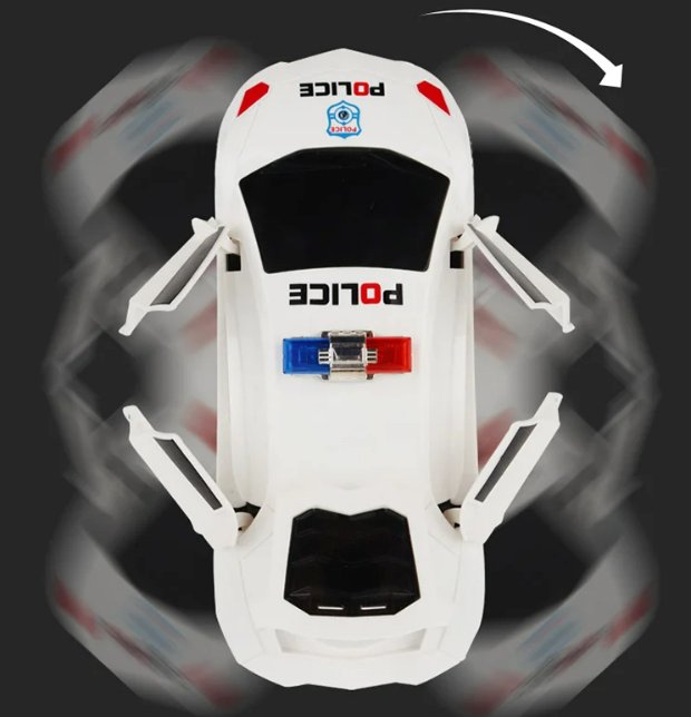 SpeedGlider – Dynamic police car with lights and sounds
