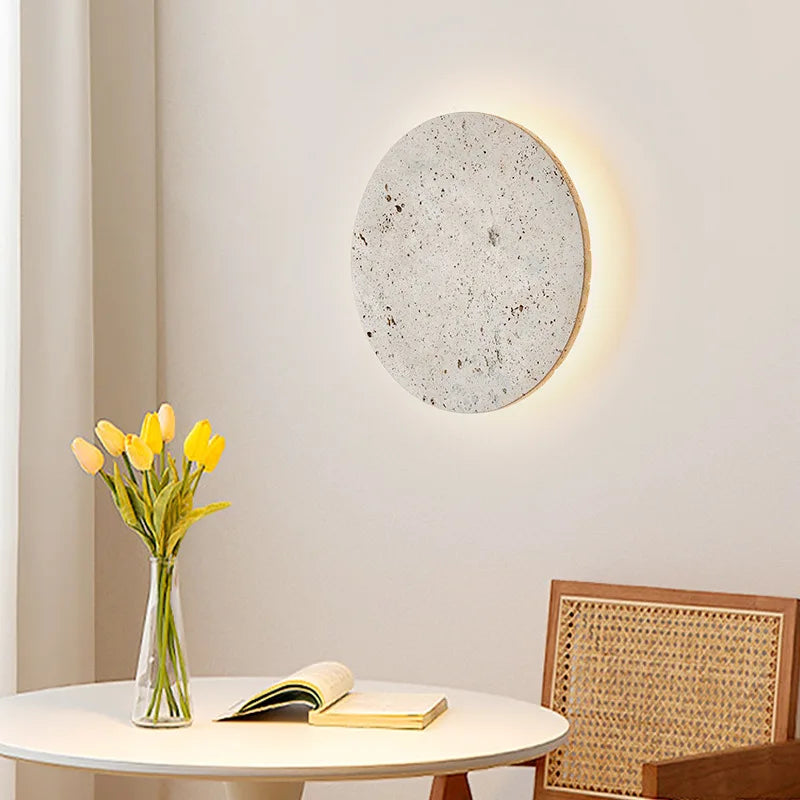 ZenGlow Wall Lamp - Wabi-Sabi Minimalism for Your Wall