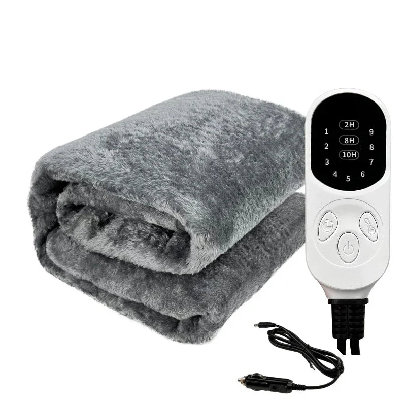 HeatOnTheGo - 12V Värmd Filt för Komfort på Väg