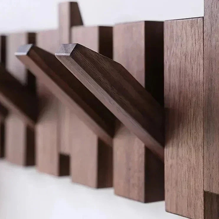 HarmonyHook - Stylish Adjustable Wooden Shelf