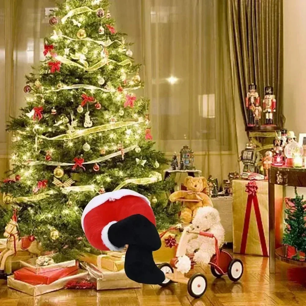 SantaLegs - Magical Plush Decoration for Christmas