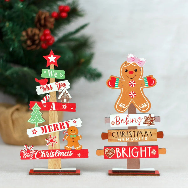 GingerJoy Ornament - Söt Pepparkaksgubbe för Juldekoration