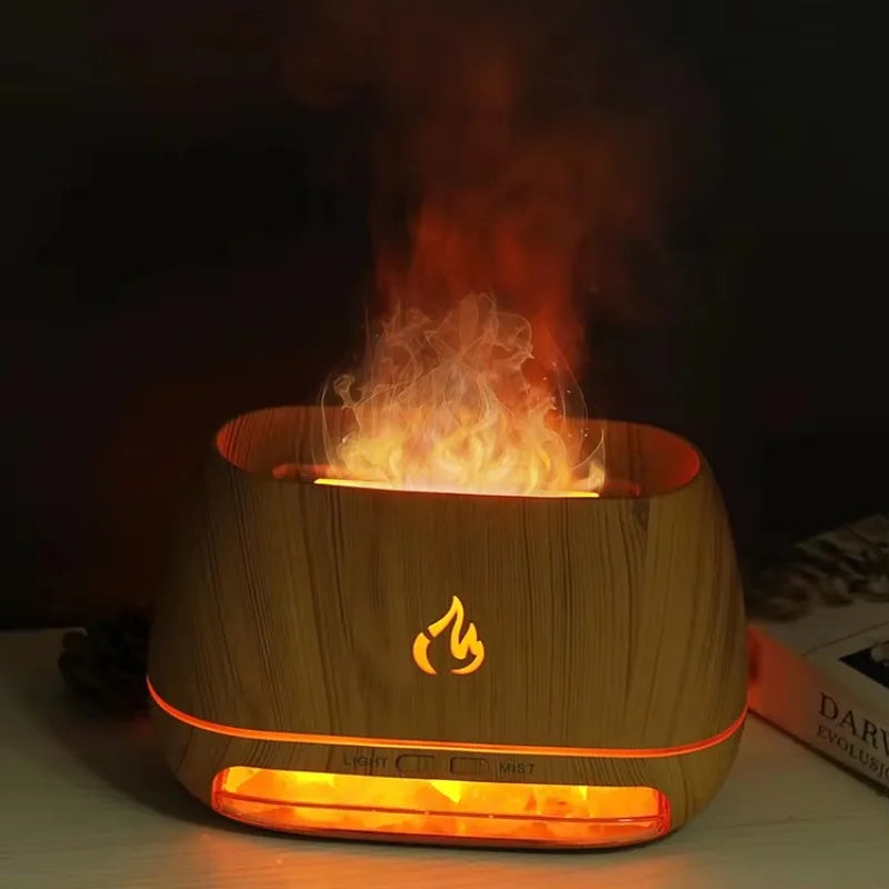 SaltSerenity - Salt lamp diffuser with ambient lighting