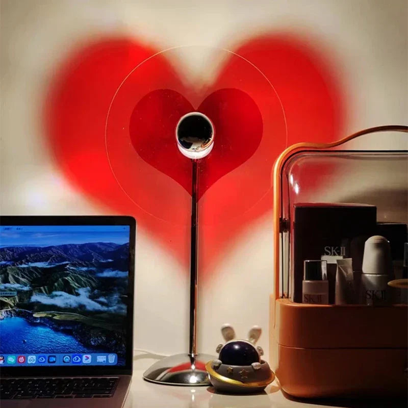 LoveLight – Hjärtfomad LED-lampa för romantisk belysning