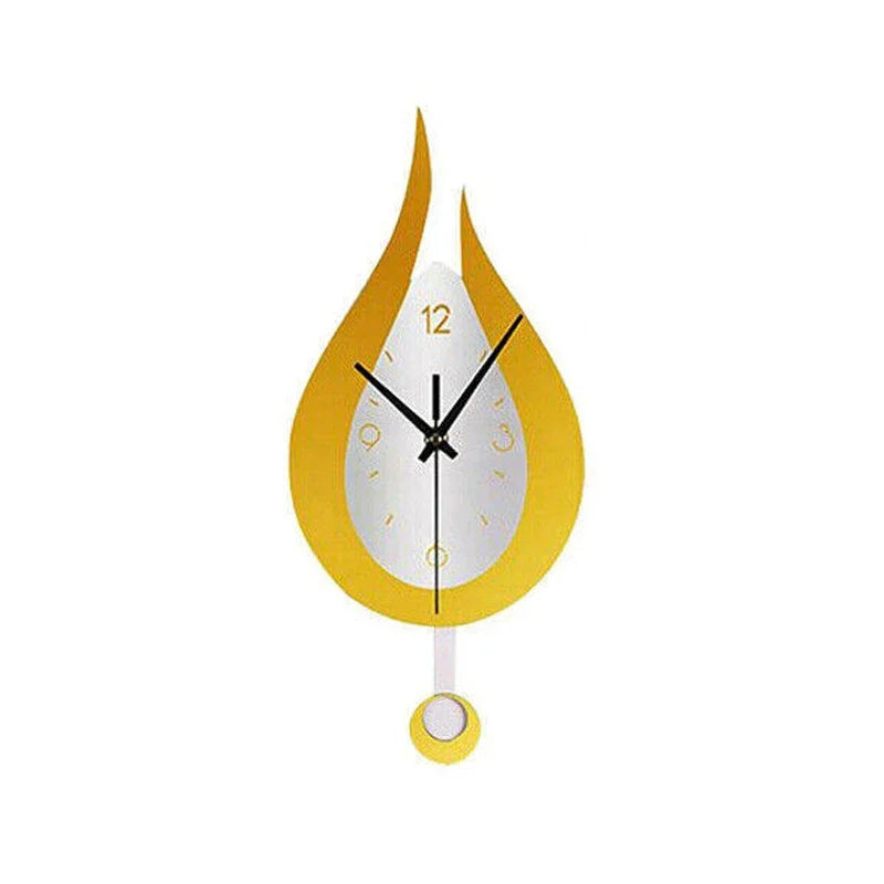 WaterDrop Clock - Minimalist Pendulum Wall Clock