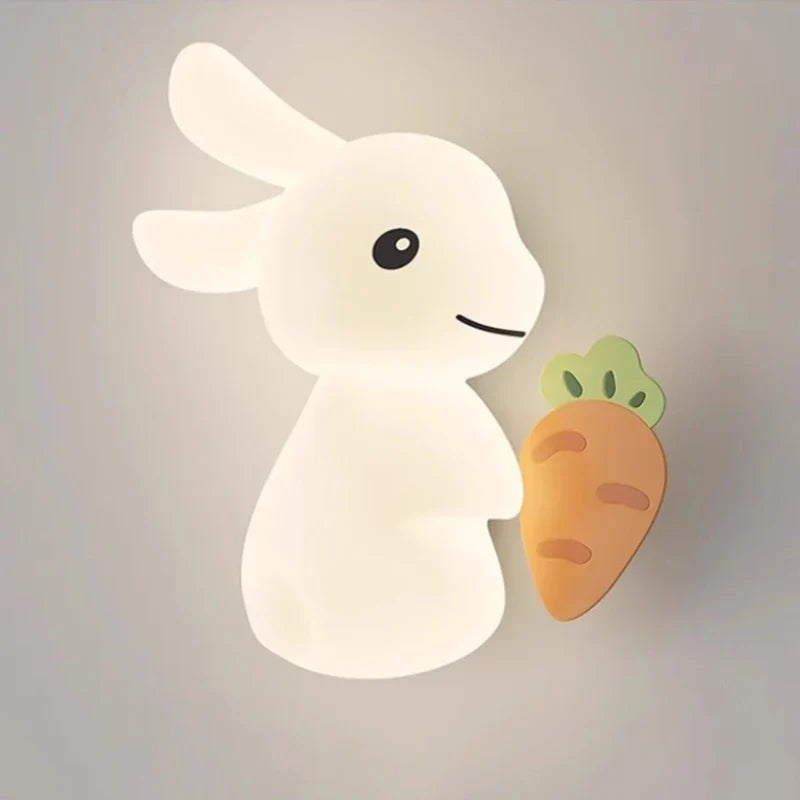 RabbitGlow Lampa - Lekfull LED Barn Vägglampa