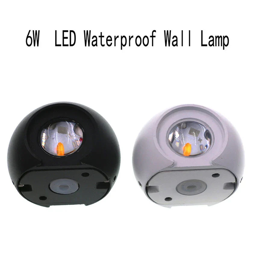 SolarGlow - 6W Outdoor Wall Light