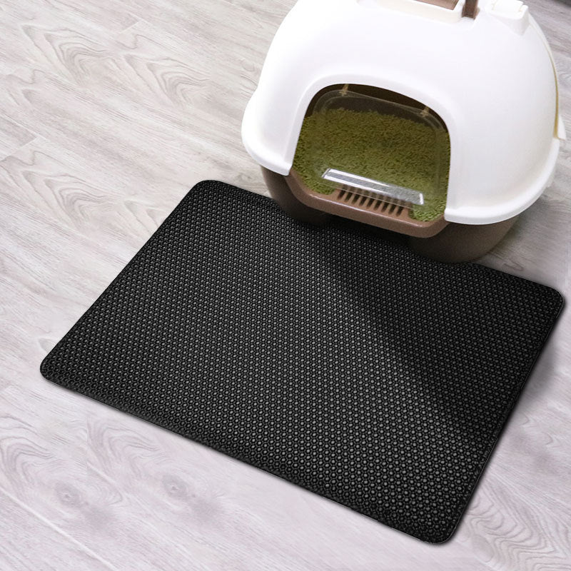 NonSlipPurrfect - Stylish Cat Litter Mat for Dry Floors