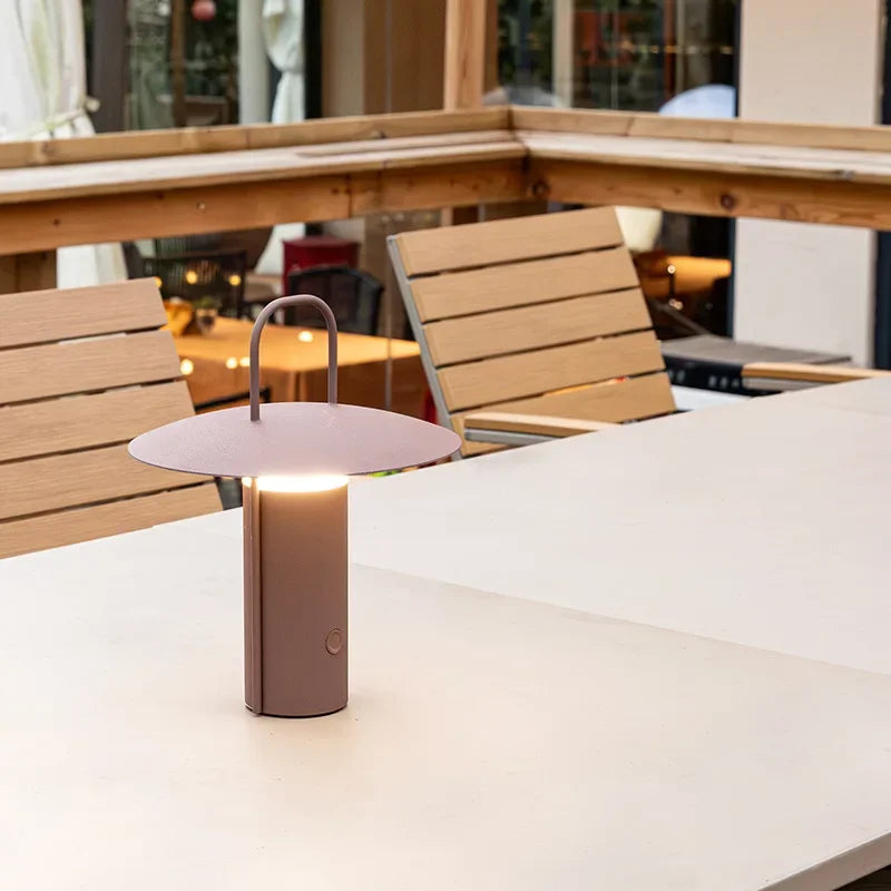 LumeGuard - Elegant Wireless Desk Lamp with Touch Control