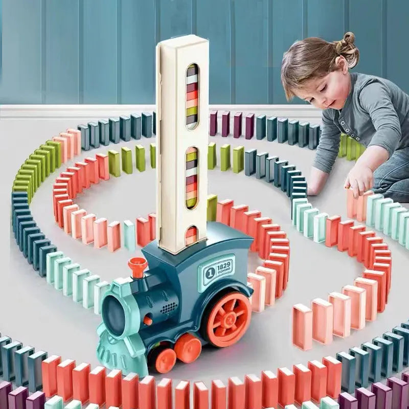 Creative Dominos Express - Play and Learn with Colorful Stones