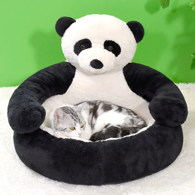Samiya – Luxurious Plush Cat Bed for Sleeping Comfort