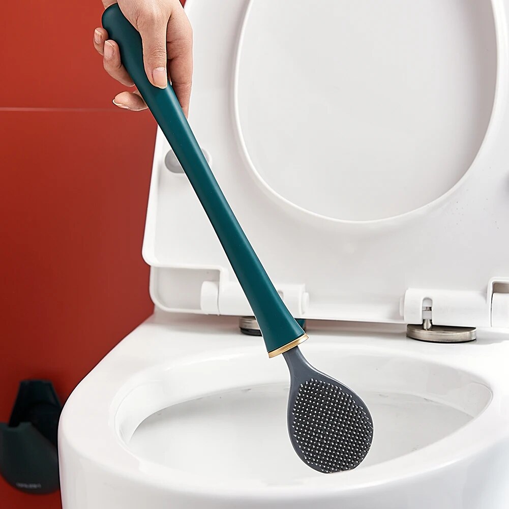 SumiClean - Tight Silicone Toilet Brush for Your Bathroom